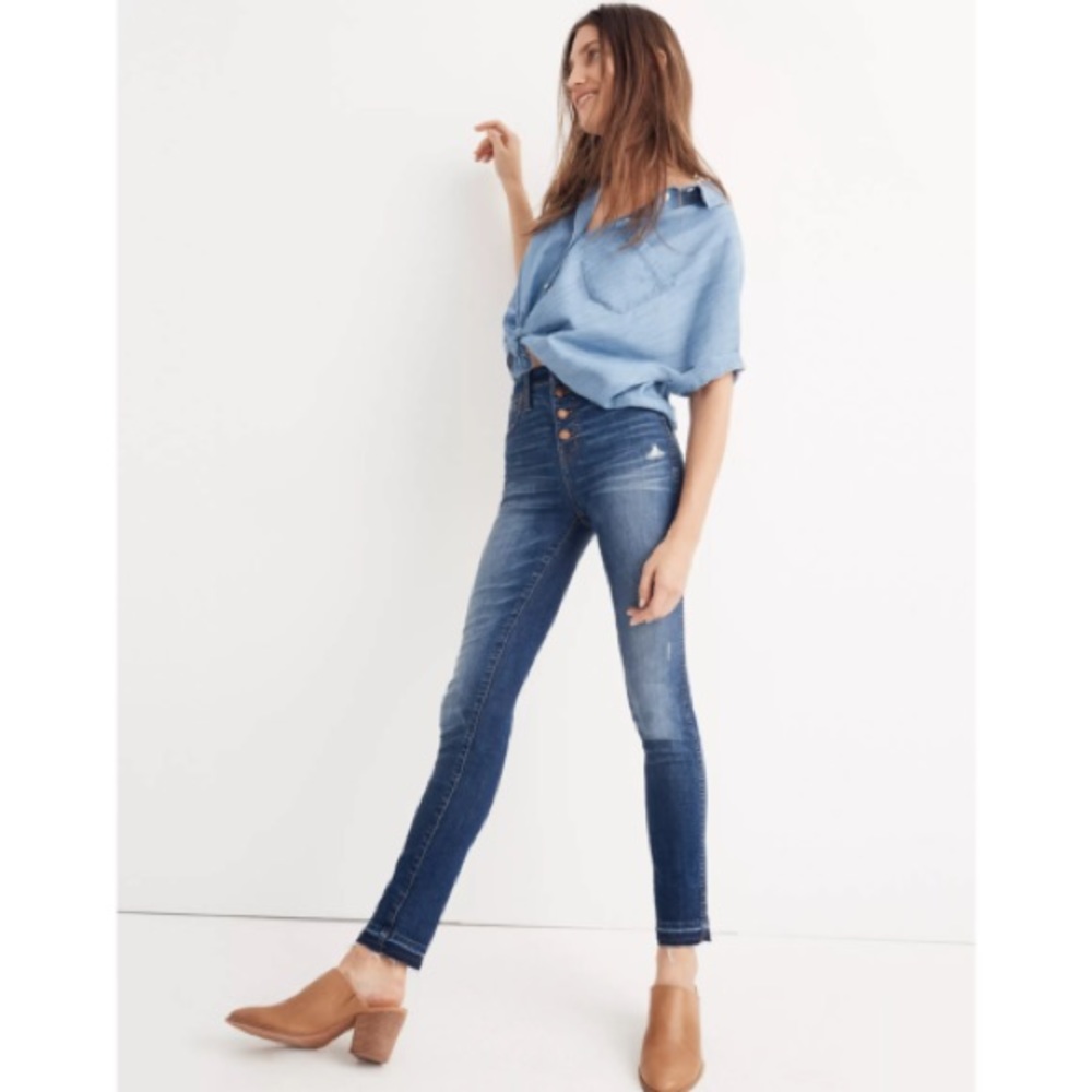 Women's Blue Skinny Jeans
